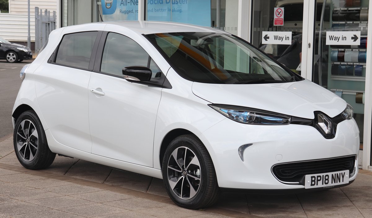 Renault Zoe 2018, живе фото