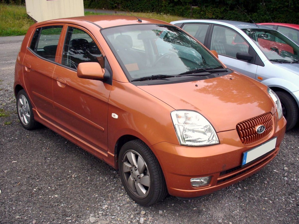 Kia Picanto 2007-2010, живе фото