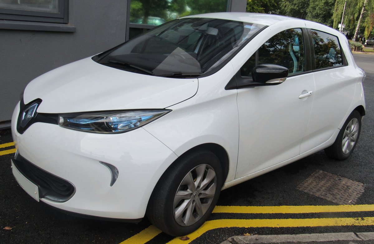 Renault Zoe, живе фото