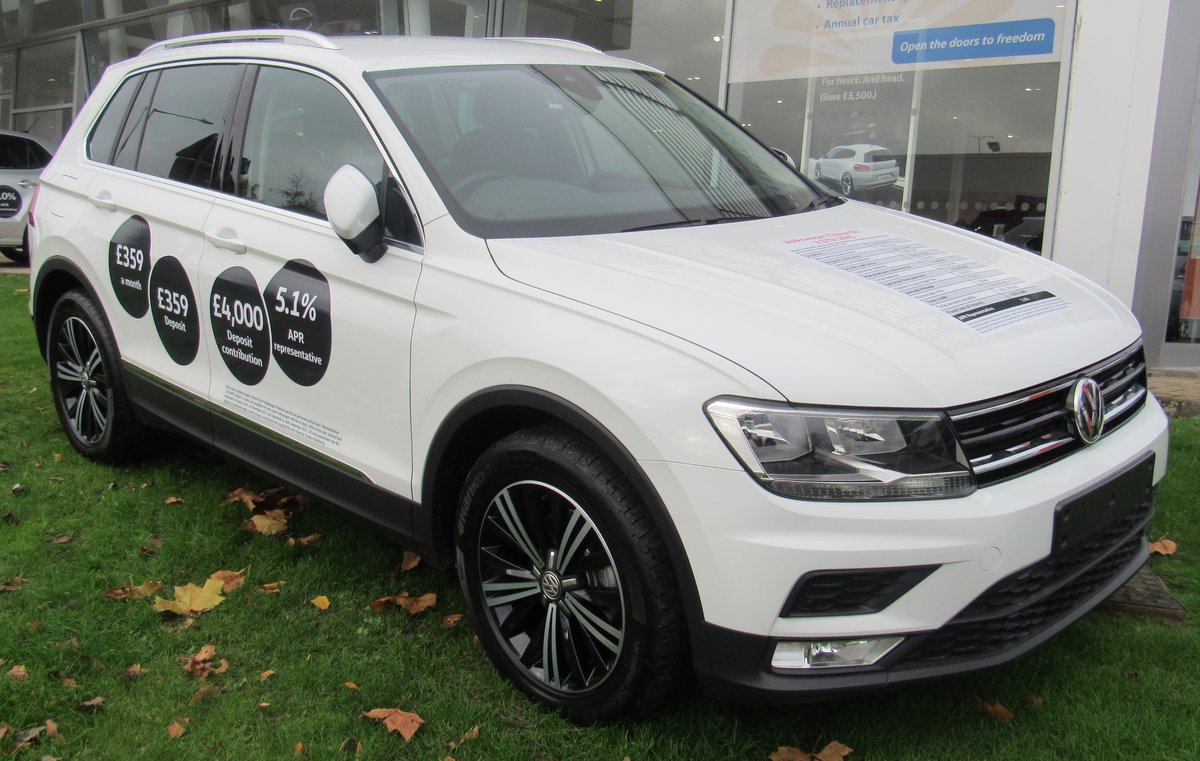 Volkswagen Tiguan II 2017, живе фото